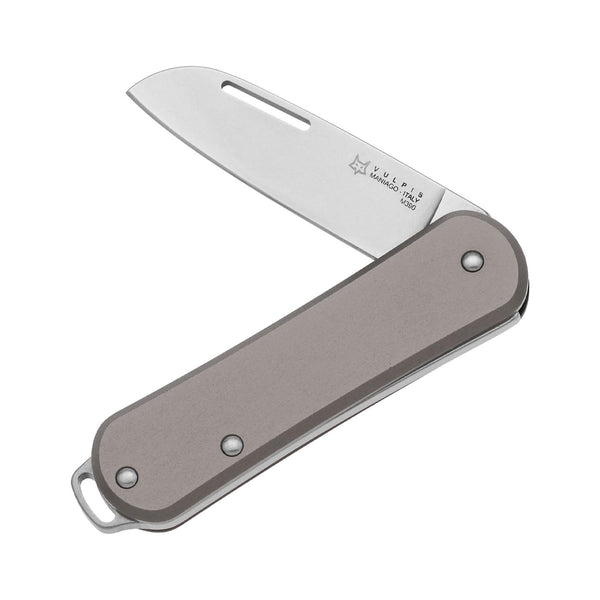 Fox Knives Składanie kieszonkowym Point Kieszonkowy Punkt Kieszonkowy stal nierdzewna M390 Grey