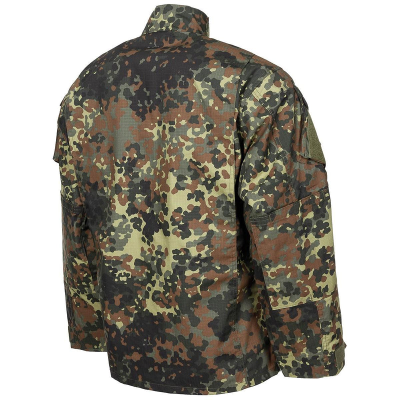 Marka MFH amerykański styl wojskowy kurtka pola mundur flecklecktarn camo ripstop nowy