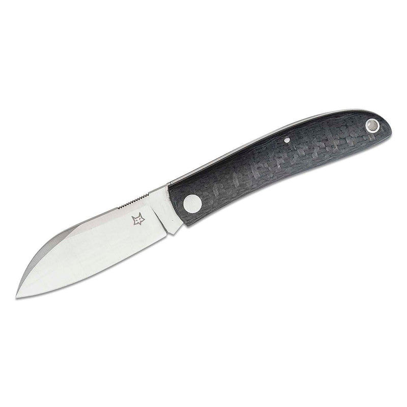 Fox Knives Kieszonkowy nóż Livri Składanie Owce Kształt 61 HRC M390 Stalowy węgiel