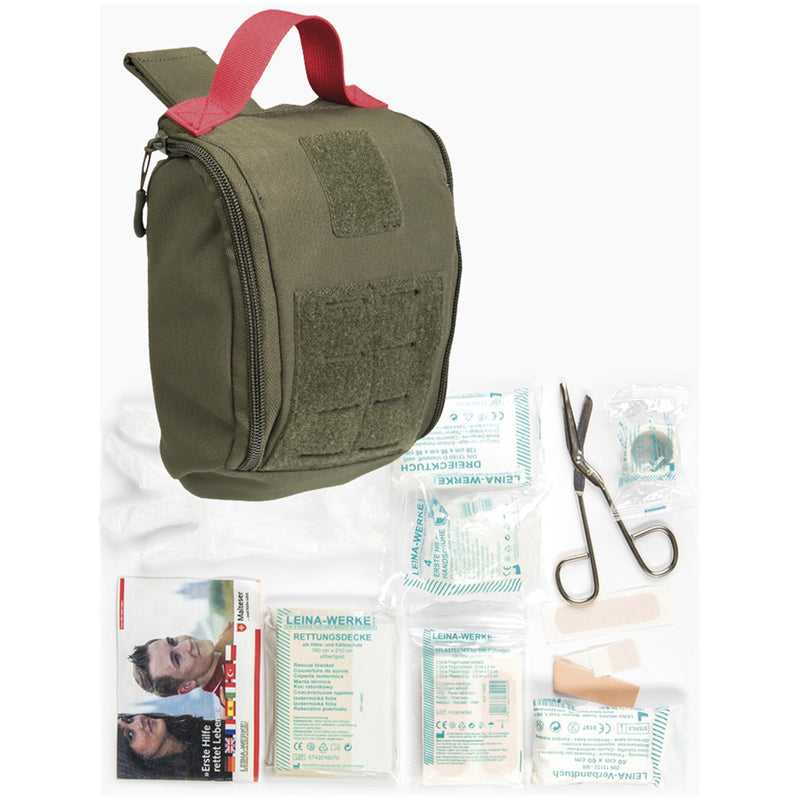 MIL-TEC TACTICAL First Aid Kit Mole Typ Olive Medical Medical Torebka IFAK