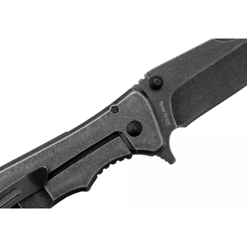 Fox Knives Obowiązkowe zabawne składane nóż kieszonkowy stal nierdzewna uni 8CR13MOV