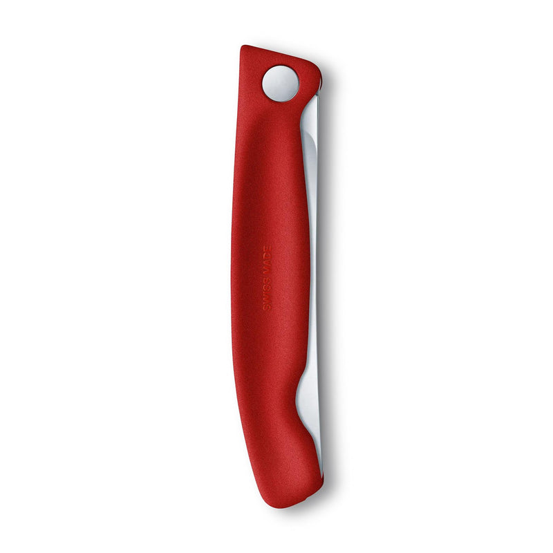 Victorinox Swiss Classic Folding Paring Nóż ze stali nierdzewnej Czerwony