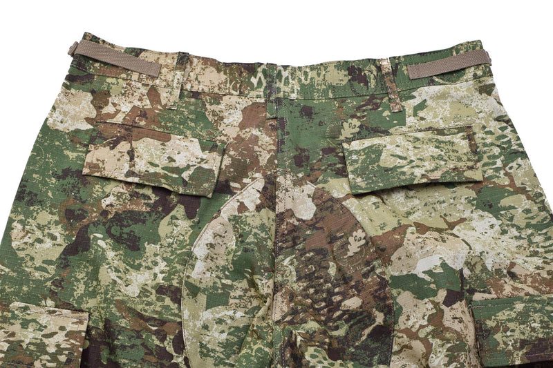 MIL-TEC Military US BDU Field Pants R/S Spodary Kamuflaż Regulowany talia