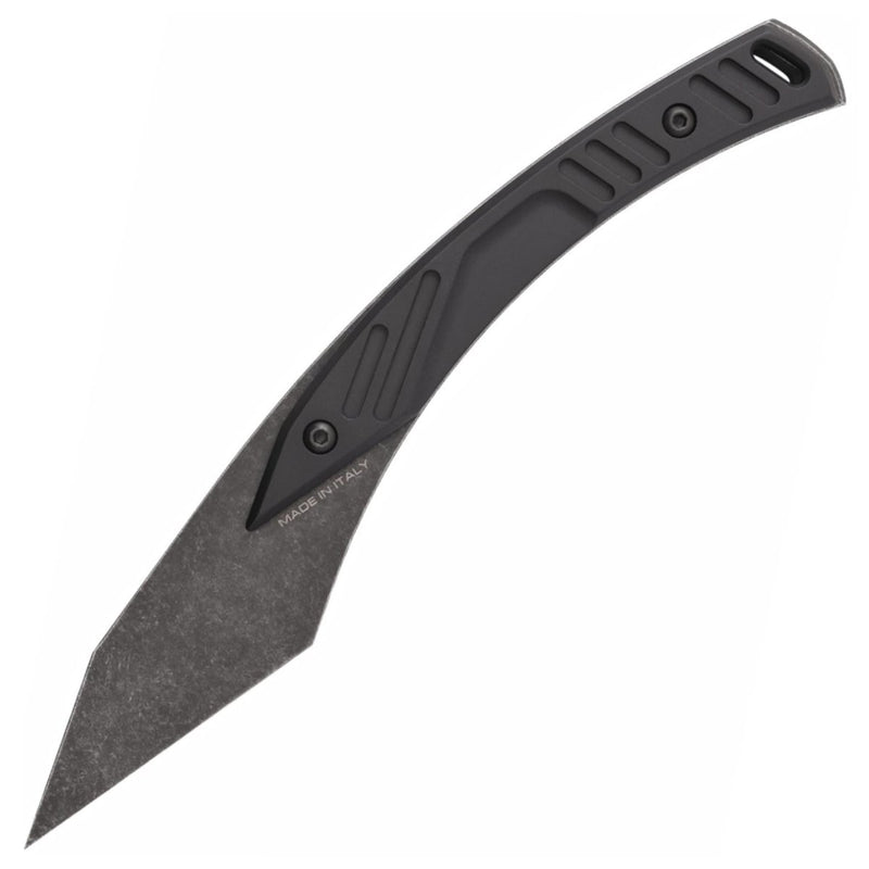 Ekstremalny stosunek Kiri Dark Stone Nóż Kiridashi Bohler N690co Steel Black