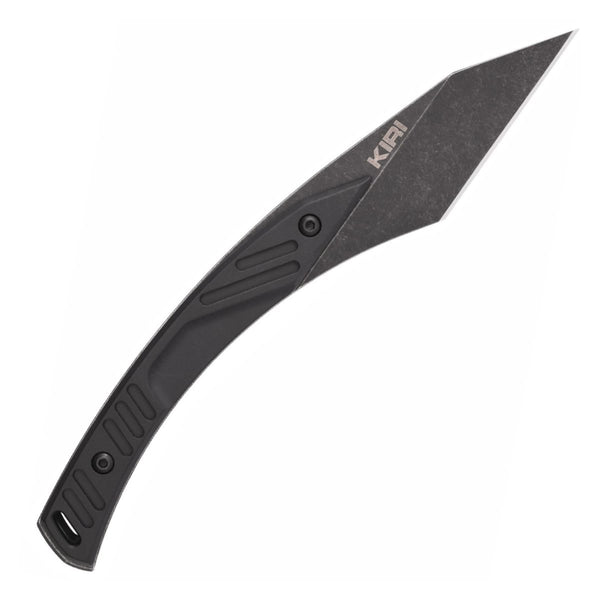 Ekstremalny stosunek Kiri Dark Stone Nóż Kiridashi Bohler N690co Steel Black