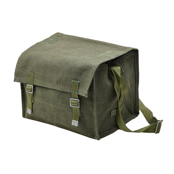 Oryginalny polski armia ramię w stylu Olive Olive Green Haversack Retro Bread Bag Nowa