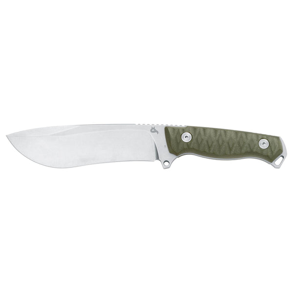 Fox Knives Golem BF-757 OD stały nóż ostrzy 59-61 HRC stal nierdzewna D2