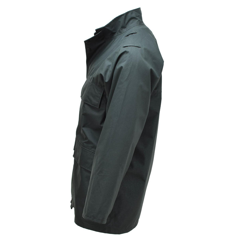 Oryginalne brytyjskie oddziały policyjne kurtka deszczowa Goretex Parma Waterproof Coat Green