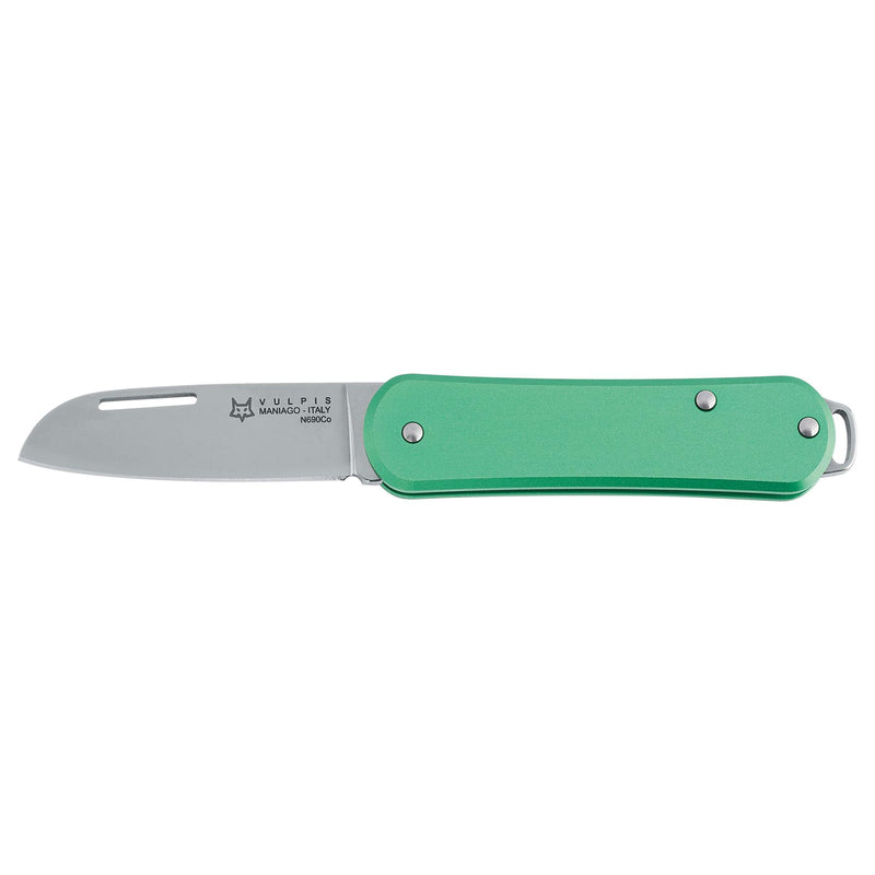 Fox Knives vulpis FX-VP108 OD Składający nóż kieszonkowy stal nierdzewna N690CO Green