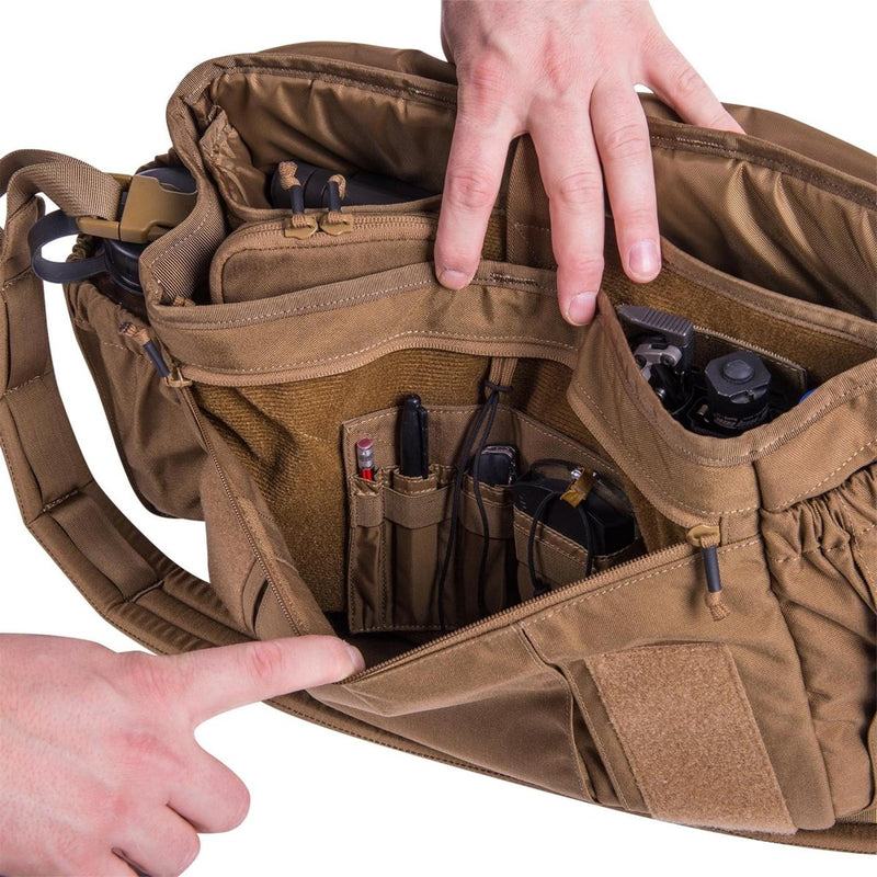 Helilikon-Tex Urban Courier Bag Medium Wojskowy Wtórny pasek stabilizujący