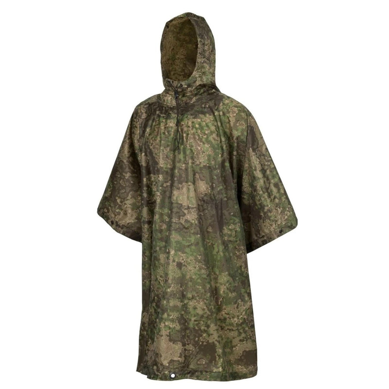 HELIKON-TEX U.S. Army Model Poncho Waterproof Tactical Pencott Wildwood Camo