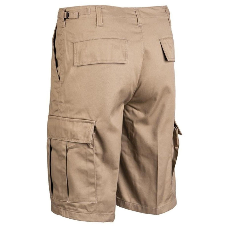 MIL-TEC Brand Army Style Khaki Bermuda Combat Mundur Cargo Wojskowe spodenki