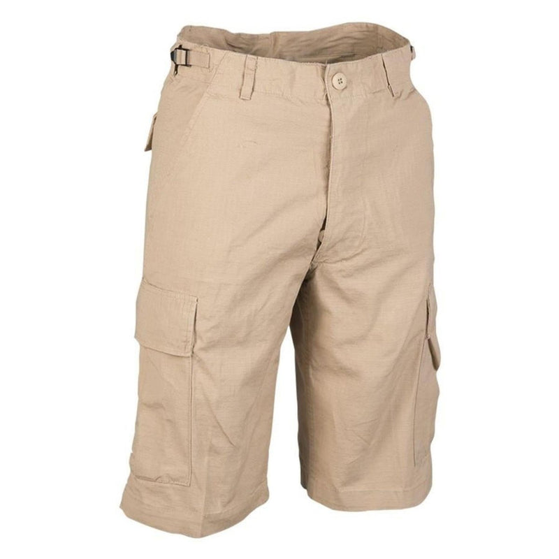 Mil-Tec marka amerykańskich bermudów w stylu Bermudy Premiery Khaki BDU Ripstop Shorts