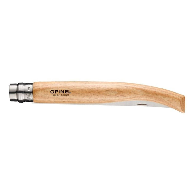 Opinel Beech Effilé 15 Fifleting Fish Knife ze stali nierdzewnej Składane ostrze