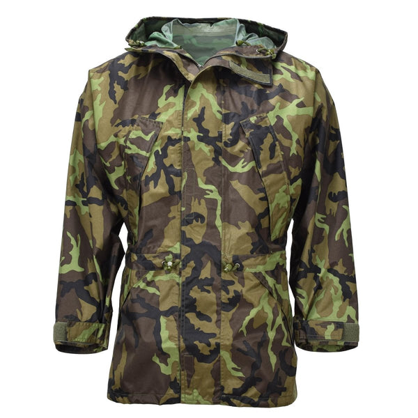 Origianl czeski wojskowy M95 Waterproof Jacket Lightweight VZOR 95 CAMO