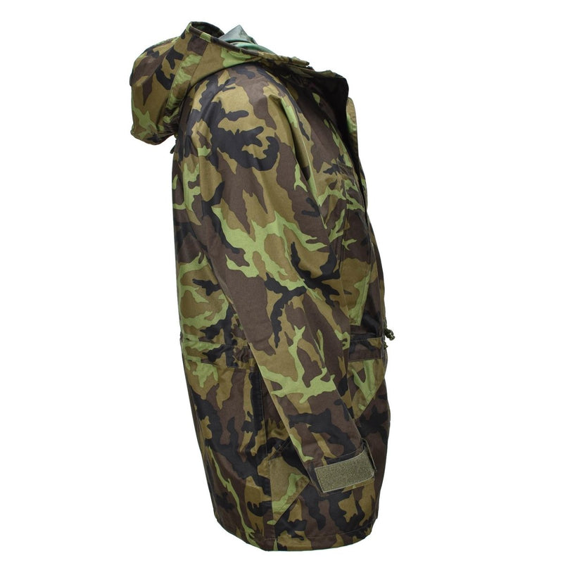 Origianl czeski wojskowy M95 Waterproof Jacket Lightweight VZOR 95 CAMO