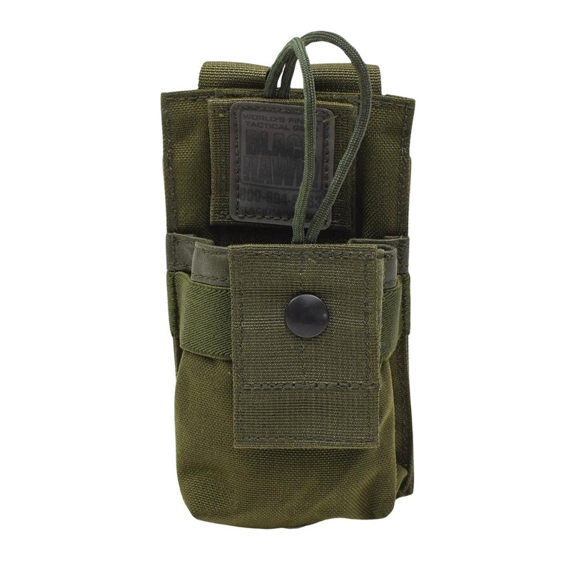 Oryginalny brytyjski wojskowy gps radiowy Molle Bag Nylon Bag kaburka oliwka