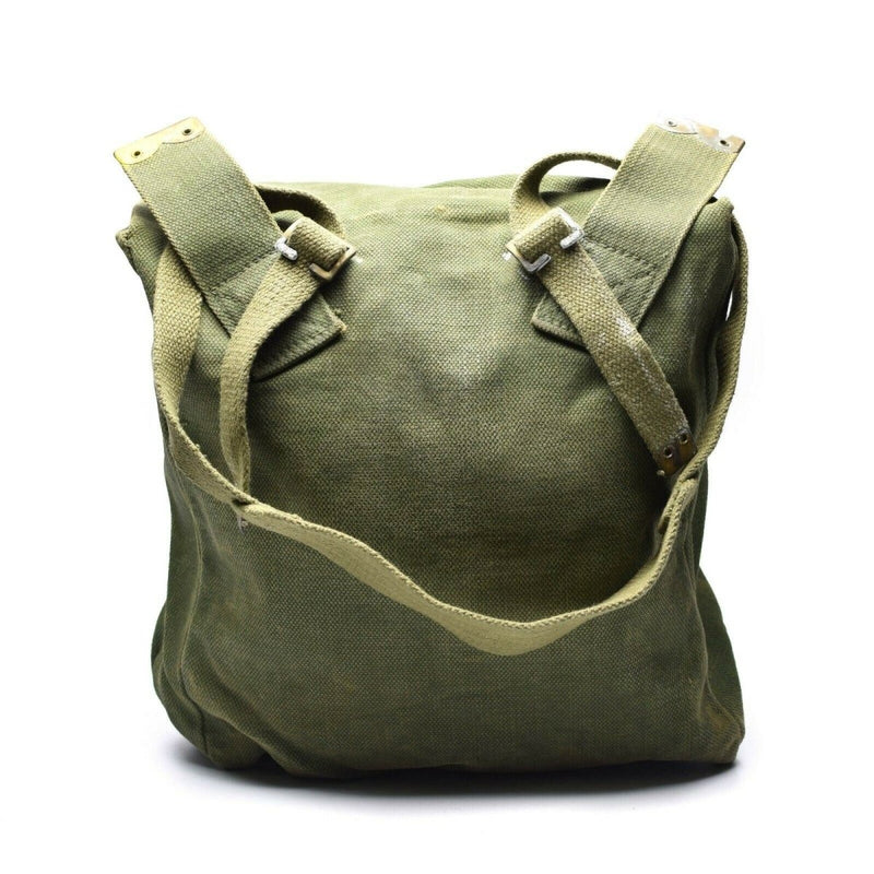 Oryginalne brytyjskie wojsko M37 Haversack Canvas Bag Duża boczna torba oliwka