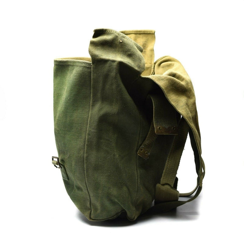 Oryginalne brytyjskie wojsko M37 Haversack Canvas Bag Duża boczna torba oliwka