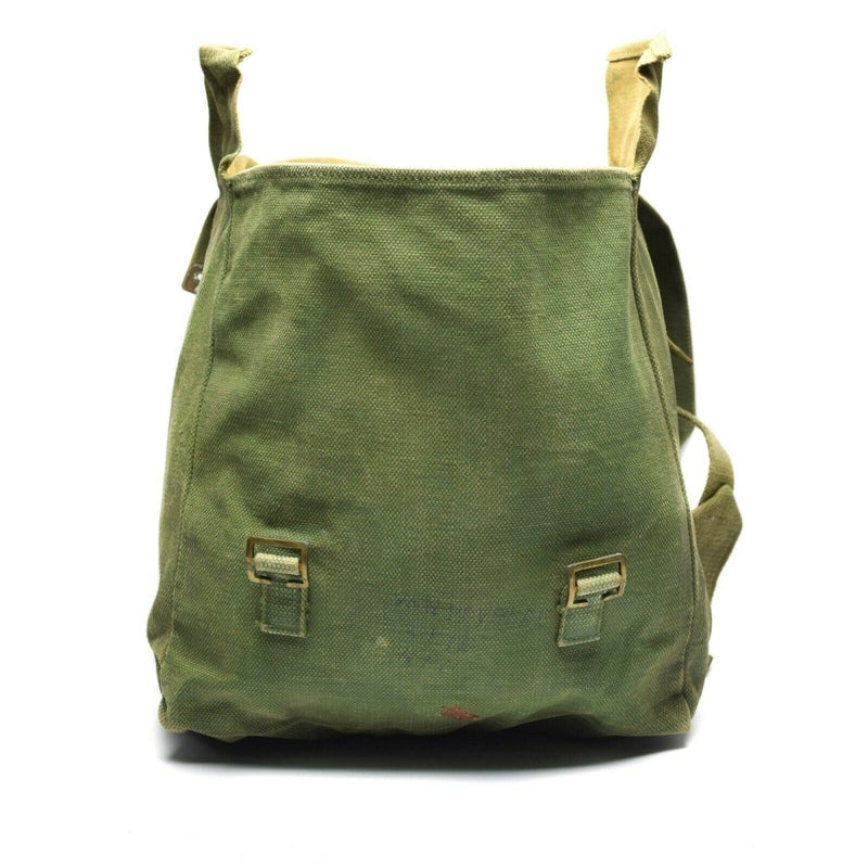 Oryginalne brytyjskie wojsko M37 Haversack Canvas Bag Duża boczna torba oliwka