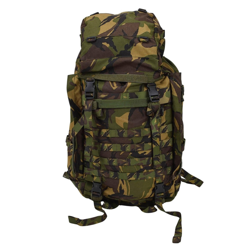 Oryginalny holenderski wojskowy plecak 60L Molle Loops DPM Woodland Camo