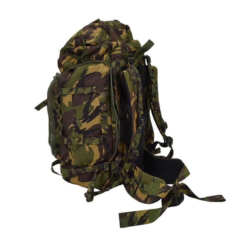 Oryginalny holenderski wojskowy plecak 60L Molle Loops DPM Woodland Camo