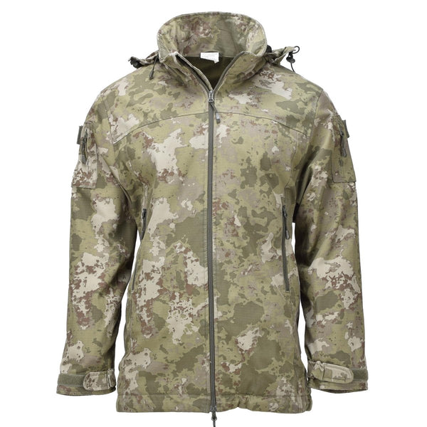 Oryginalny Turkish Field Parma Ripstop Materiał Fooldaway Hood Kama Camuflage