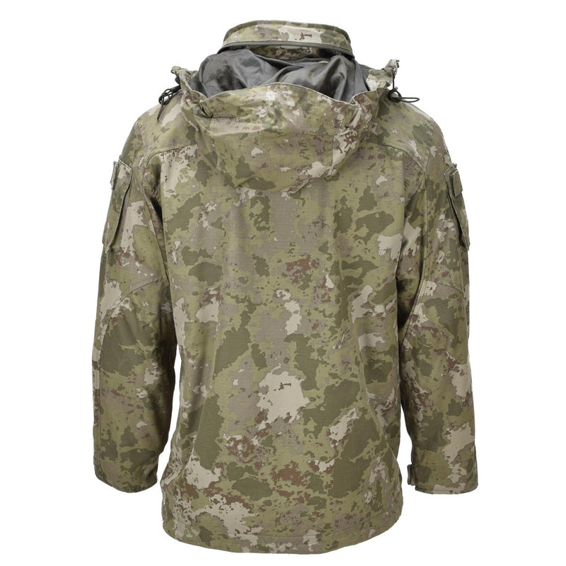 Oryginalny Turkish Field Parma Ripstop Materiał Fooldaway Hood Kama Camuflage