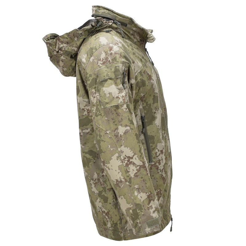 Oryginalny Turkish Field Parma Ripstop Materiał Fooldaway Hood Kama Camuflage