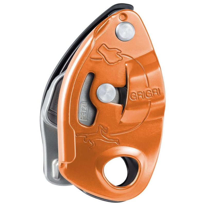 Petzl Grigri+ urządzenie belay asystowane hamowanie rockowe Rapping Orange