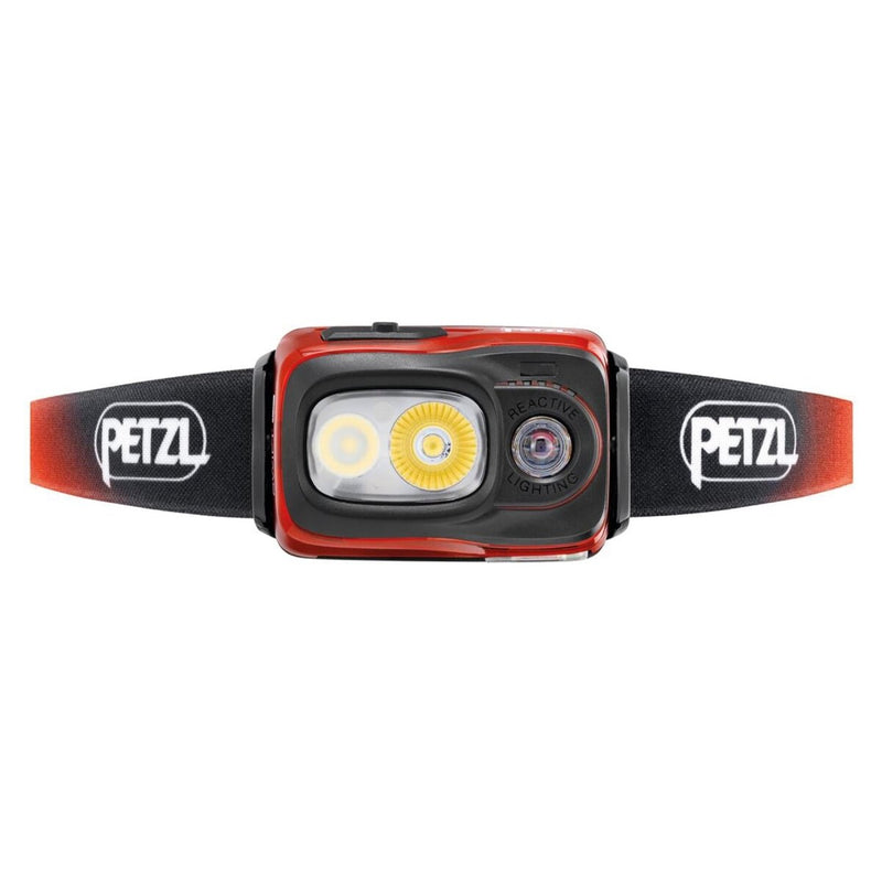 Petzl Swift RL Latarka na głowę 1100 Lumen ładowna wodoodporna pomarańcza