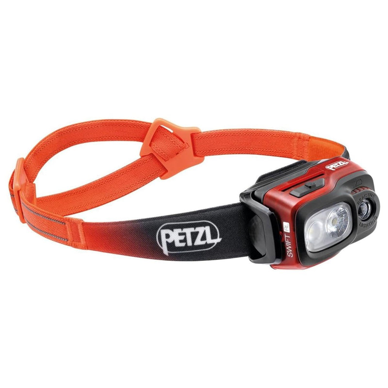 Petzl Swift RL Latarka na głowę 1100 Lumen ładowna wodoodporna pomarańcza