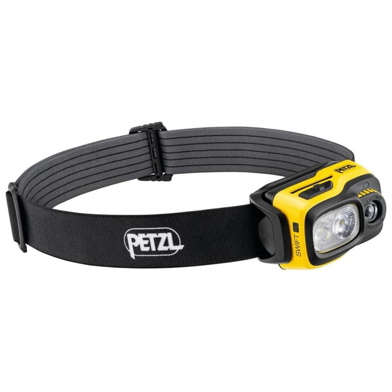 Petzl Swift RL Latarka na głowę 1100 Lumen ładowalne wodoodporne żółte żółte