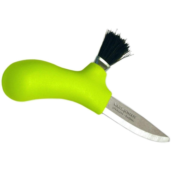 Szwedzki nóż mora grzybowy zbieranie stali nierdzewnej Real Horse Horse Hair Brush Lime (10935)