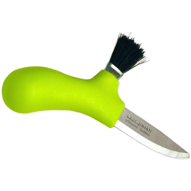 Szwedzki nóż mora grzybowy zbieranie stali nierdzewnej Real Horse Horse Hair Brush Lime (10935)