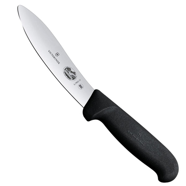 Victorinox Fibrox stały nóż parowania stali nierdzewnej Bloro TPE Black