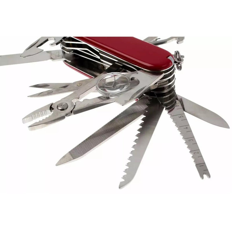 Victorinox Swiss Champ Multi Tool Knife 33 funkcje ze stali nierdzewnej Czerwony uchwyt