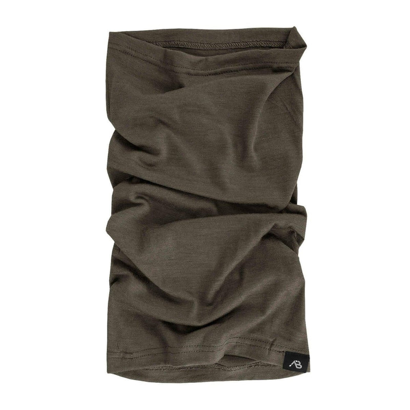 olive color Merino Wool Neck Gaiter