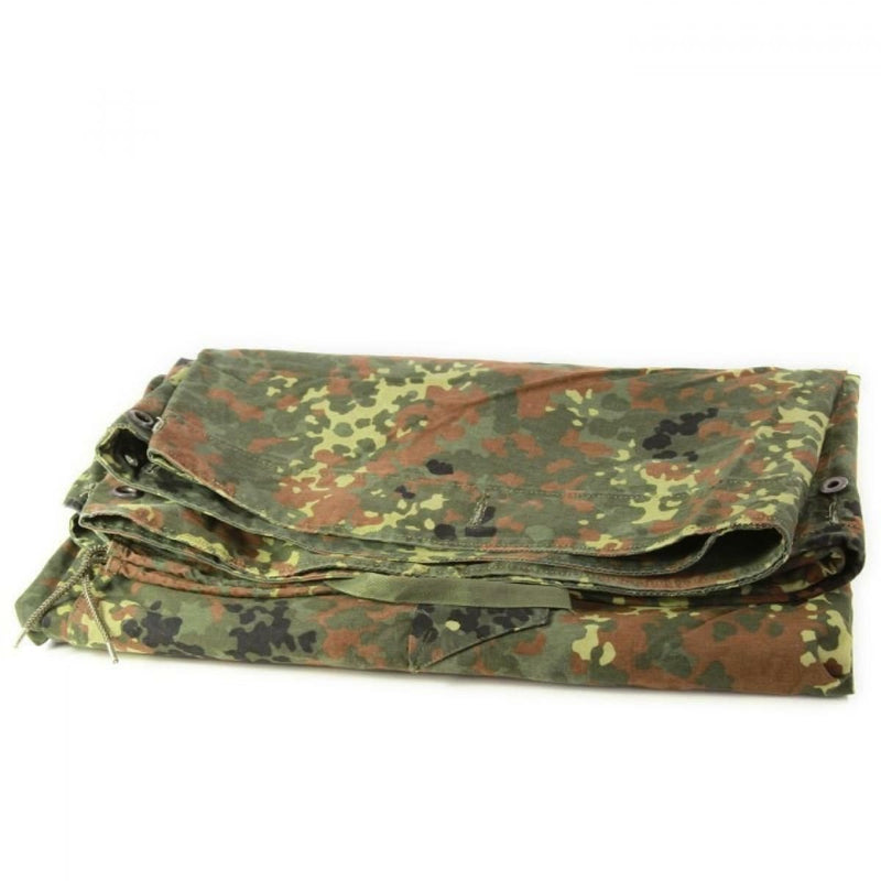 flecktarn camo german military tent