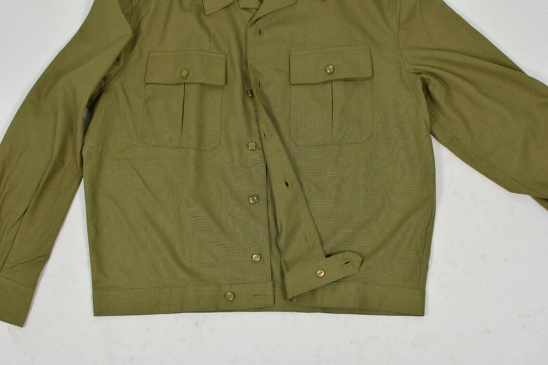 Genuine Hungarian army shirt Khaki officer Military long sleeve