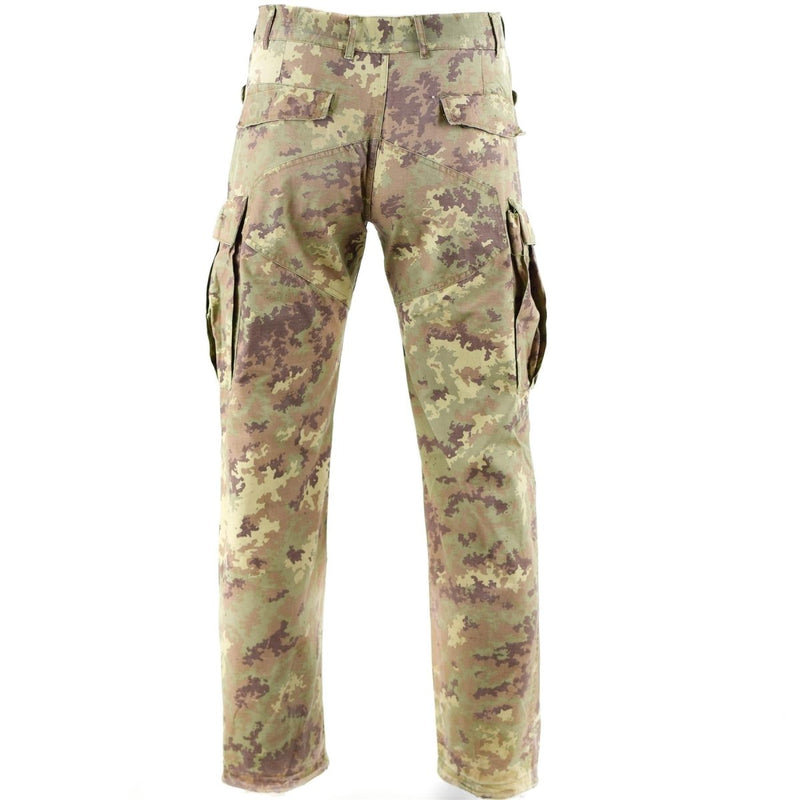 Italian Army Rip Stop Desert Vegetato camo pants tactical combat field trousers regular fit