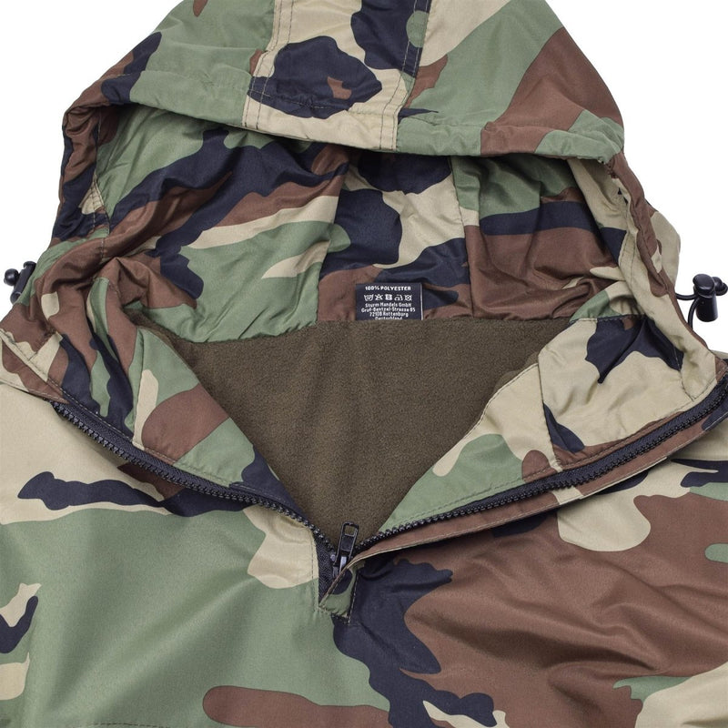 anorak woodland camo