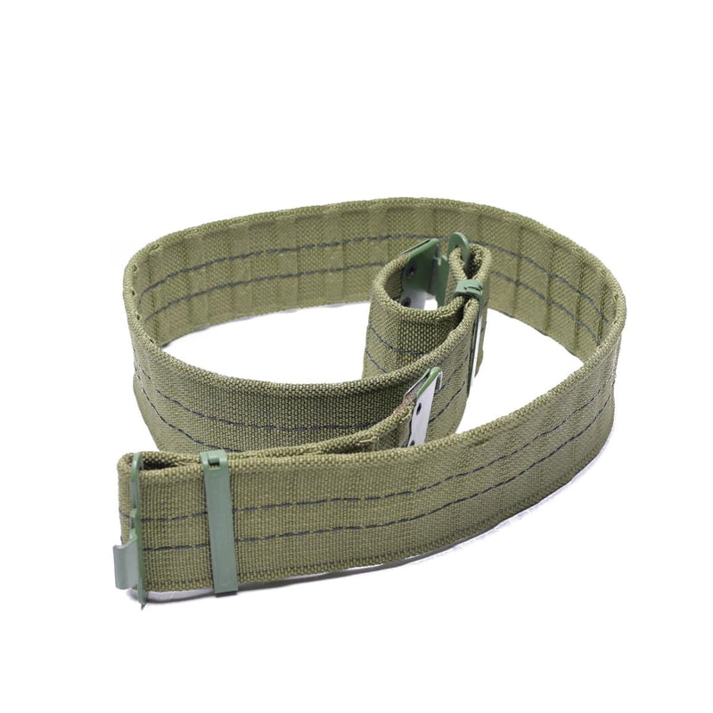 Original waistband combat utility and pistol webbing belt military surplus durable canvas material