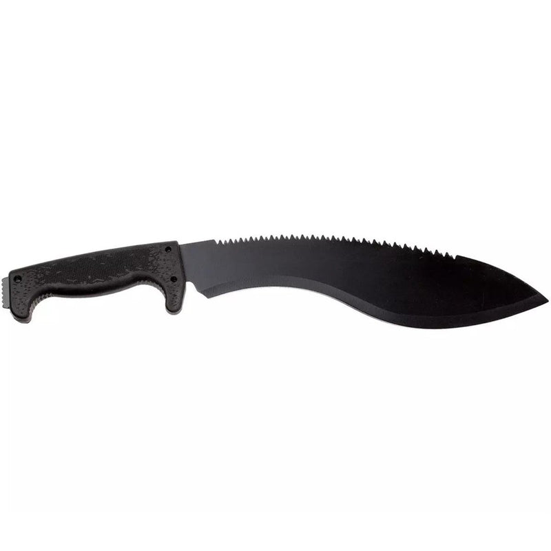 SOGFari Kukri Machete plain edge drop point blade 3Cr13 stainless steel Kraton handle