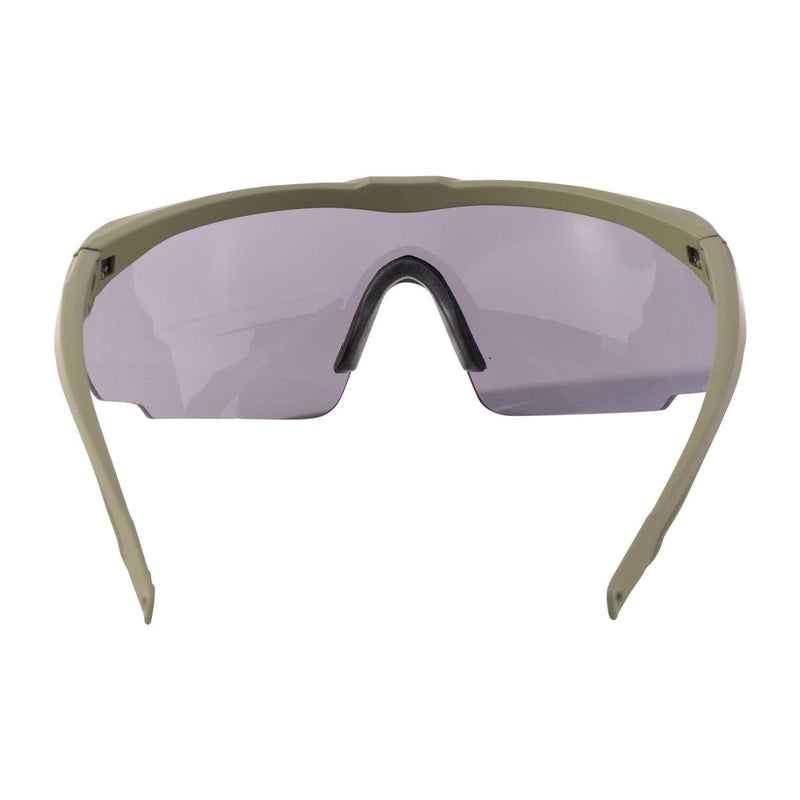 SWISS EYE Safety glasses anti-fog UV protection adjustable angle goggles Olive